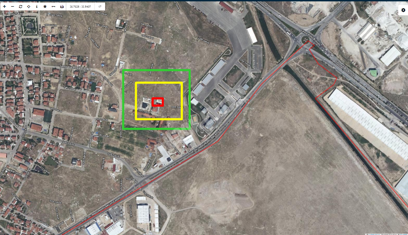 AFYON ÜÇOK EMLAKTAN KARŞIYAKA MAH SATILIK 449M² ARSA 