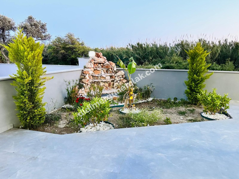 DİDİM HİSAR MAHALLESİ’NDE 3+1 • 140m² NET • 3 BANYO • TERASLI & PERGULELİ • İSKANLI SATILIK MODERN VİLLA! 