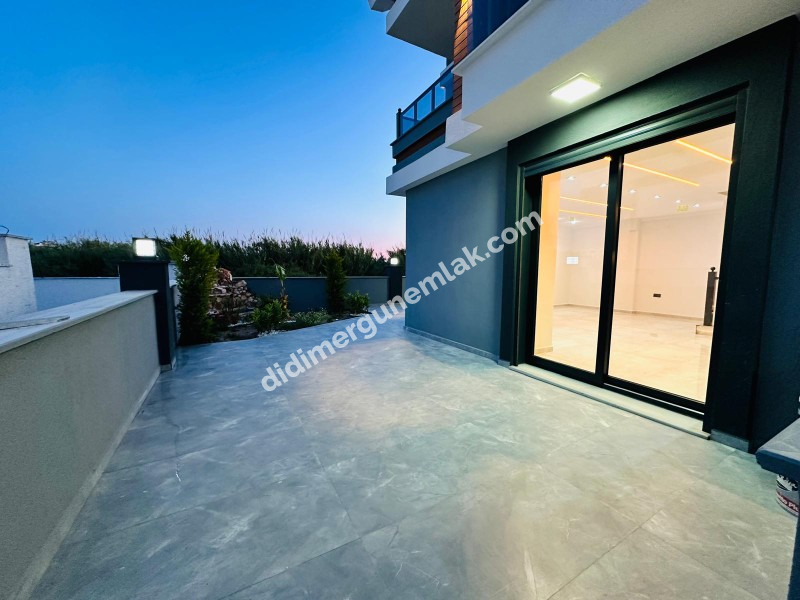 DİDİM HİSAR MAHALLESİ’NDE 3+1 • 140m² NET • 3 BANYO • TERASLI & PERGULELİ • İSKANLI SATILIK MODERN VİLLA! 