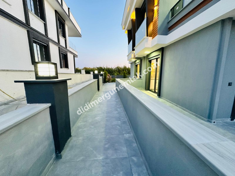 DİDİM HİSAR MAHALLESİ’NDE 3+1 • 140m² NET • 3 BANYO • TERASLI & PERGULELİ • İSKANLI SATILIK MODERN VİLLA! 