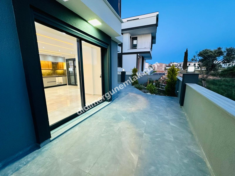 DİDİM HİSAR MAHALLESİ’NDE 3+1 • 140m² NET • 3 BANYO • TERASLI & PERGULELİ • İSKANLI SATILIK MODERN VİLLA! 
