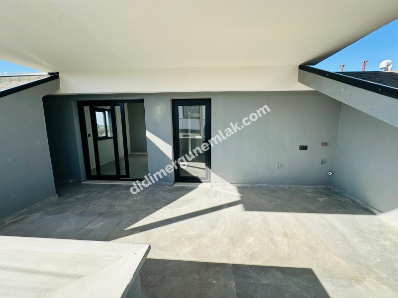 DİDİM HİSAR MAHALLESİ’NDE 3+1 • 140m² NET • 3 BANYO • TERASLI & PERGULELİ • İSKANLI SATILIK MODERN VİLLA! 