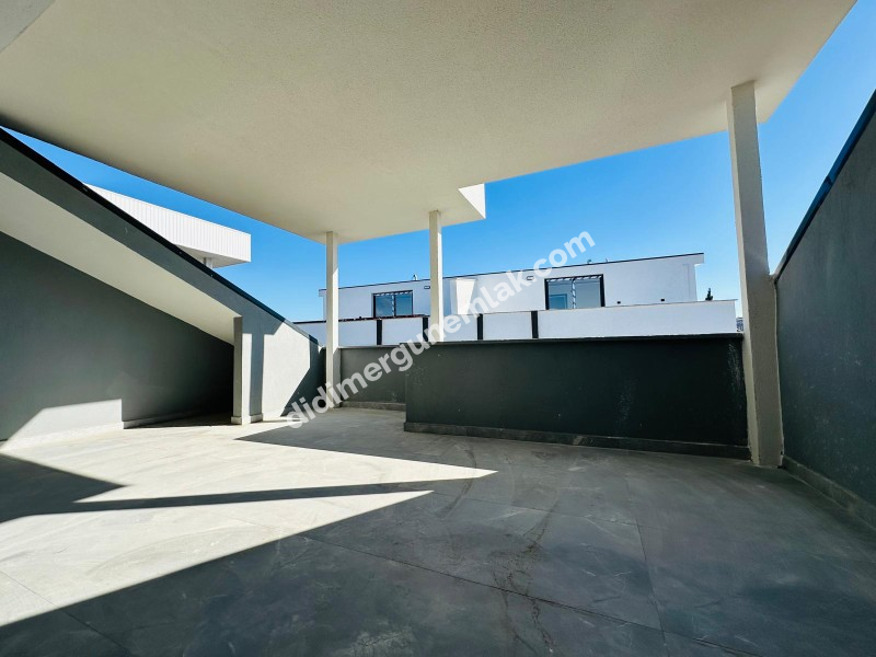 DİDİM HİSAR MAHALLESİ’NDE 3+1 • 140m² NET • 3 BANYO • TERASLI & PERGULELİ • İSKANLI SATILIK MODERN VİLLA! 