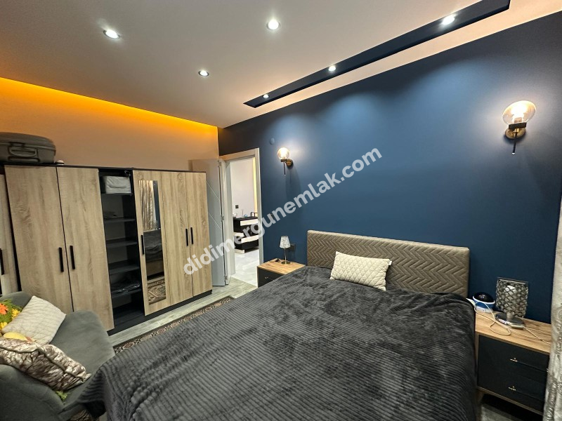 DİDİM HİSAR MAHALLESİ’NDE 3+1 • HAVUZLU • OTOPARKLI • FULL EŞYALI • PANJURLU • BİTİŞİK NİZAM SATILIK MODERN VİLLA!