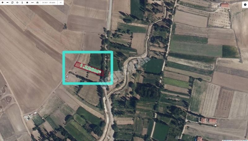 AFYON ÜÇOK EMLAKTAN İHSANİYE YAYLABAĞINDA 1.28M² SATILIK TARLA 