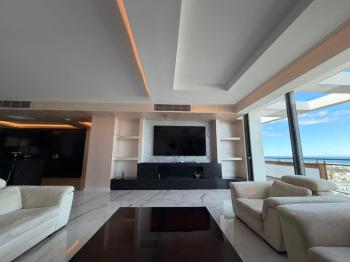 KKTC Girne Akacan Elegance Özel Ultra Lüks 3+1 Kiralık Penthouse Sinema Odalı Saunalı