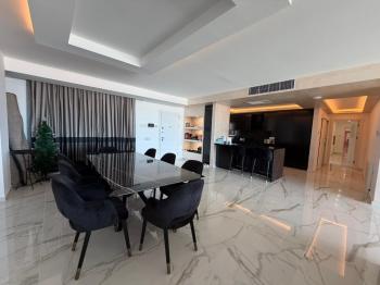 KKTC Girne Akacan Elegance Özel Ultra Lüks 3+1 Kiralık Penthouse Sinema Odalı Saunalı