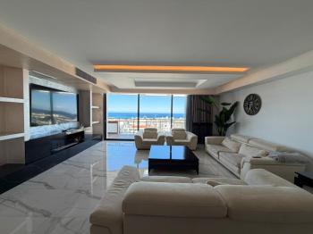 KKTC Girne Akacan Elegance Özel Ultra Lüks 3+1 Kiralık Penthouse Sinema Odalı Saunalı