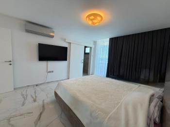 KKTC Girne Akacan Elegance Özel Ultra Lüks 3+1 Kiralık Penthouse Sinema Odalı Saunalı