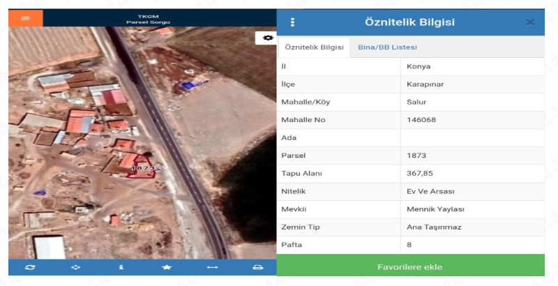 KONYA KARAPINAR MÜSTAKİL EV MÜSTAKİL EV TAPU SAHİBİ PERTA EMLAK ÜMİT TAHMAZ