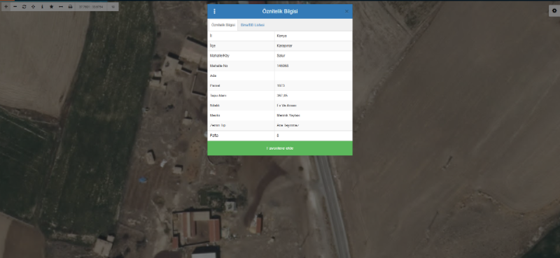 KONYA KARAPINAR MÜSTAKİL EV MÜSTAKİL EV TAPU SAHİBİ PERTA EMLAK ÜMİT TAHMAZ