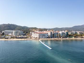 Marmaris Siteler Sahilde | Kendine Ait Plajlı Sitede | Deniz Manzaralı 1+1 Satılık Daire
