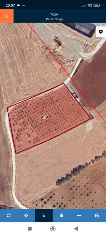 SALKIMBAĞI KÖYÜNDE SATILIK 9600 m² MÜSTAKİL TEK TAPULU TARLA