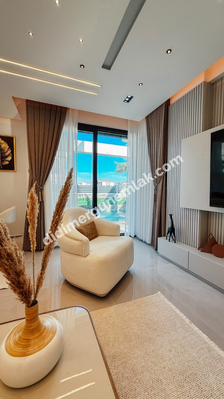 DİDİM EFELER’DE ULTRA LÜKS 3+1 TAM MÜSTAKİL VİLLA! | ÖZEL HAVUZ | FULL EŞYALI | 250 m² ARSA | 140 m² NET | EBEVEYN BANYOLU | OTO SULAMA | KALORİFER ALTYAPI | KAÇIRILMAYACAK FIRSAT!