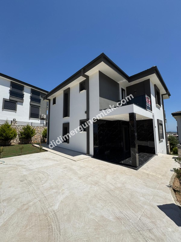 DİDİM HİSAR MAHALLESİ’NDE 5+2 ULTRA LÜKS TAM MÜSTAKİL VİLLA | 2 MUTFAK | 4 BANYO | SAUNALI | OTOPARKLI | OTOMATİK PANJUR | 175 m² NET | GENİŞ VE FERAHL YAŞAM ALANI! 