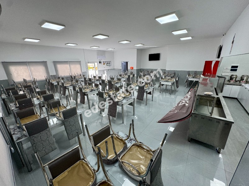 Lefkoşa Sanayi Bölgesinde Hazır Durumda Devren Satılık Restoran