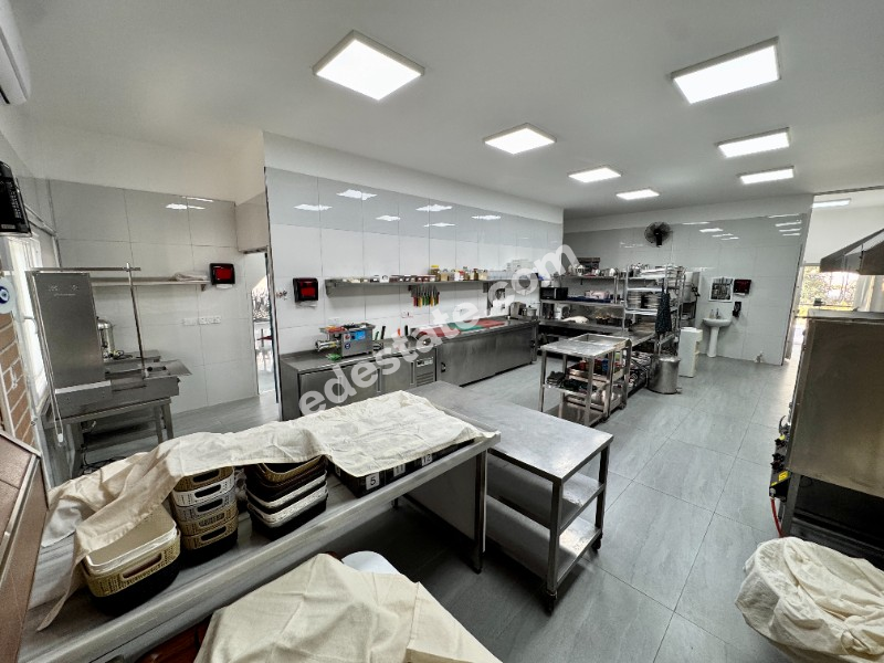 Lefkoşa Sanayi Bölgesinde Hazır Durumda Devren Satılık Restoran