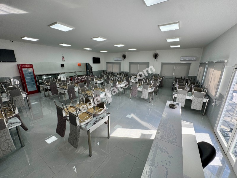 Lefkoşa Sanayi Bölgesinde Hazır Durumda Devren Satılık Restoran