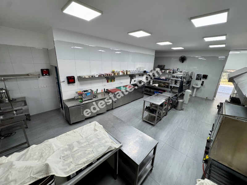 Lefkoşa Sanayi Bölgesinde Hazır Durumda Devren Satılık Restoran