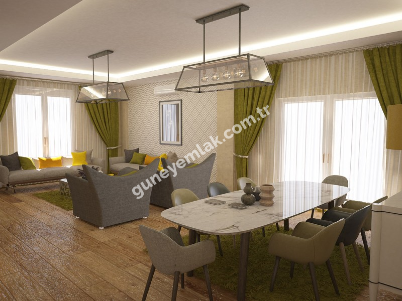 YATAY VİLLA KONSEPTİNDE 5+1 LÜKS DAİRE ????