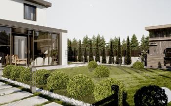 GÜVENAY - ÇORUM KURUÇAY YOLU ÜZERİ PROJEDE 4+1 SATILIK VİLLA