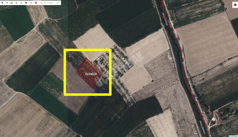 AFYON ÜÇOK EMLAKTAN SÜLÜN MEVKİNDE 3,623M² SATILIK TARLA 