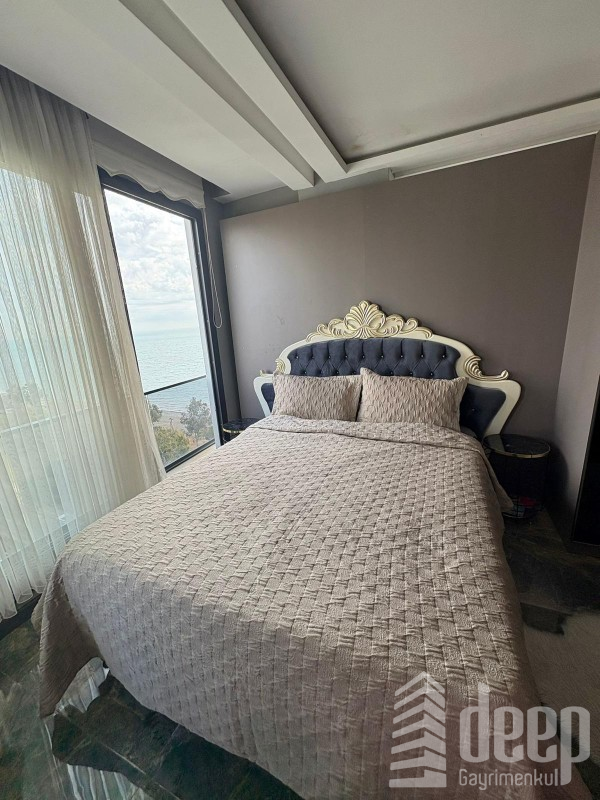 TECE'DE DENİZE SIFIR,  DENİZ MANZARALI 2+1 SATILIK DAİRE
