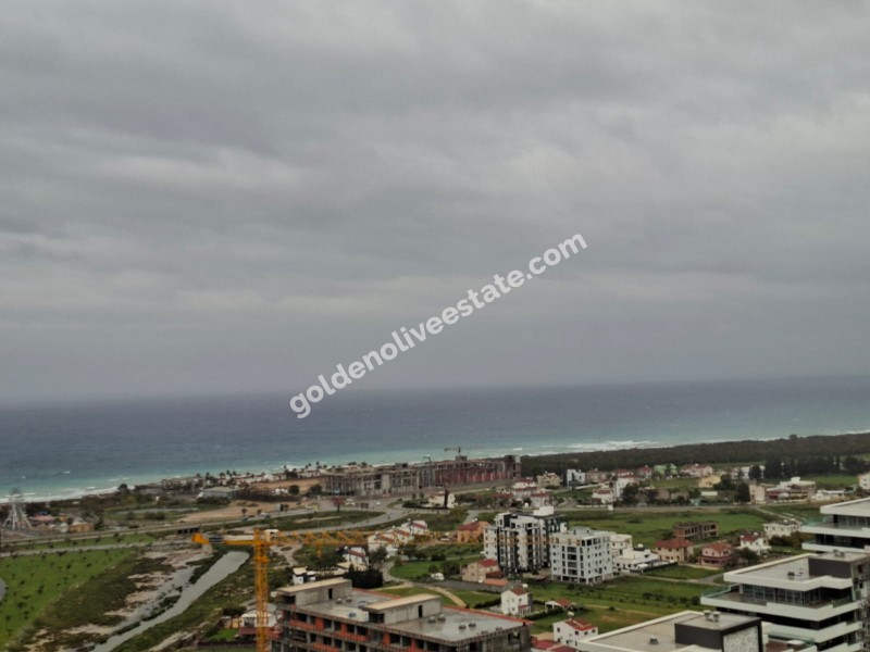 İSKEKLE LONGBEACH BÖLGESİNDE 7 YILDIZLI REZİDANS İLE OTEL KONSEPTLİ SATILIK 2+1 DAİRE