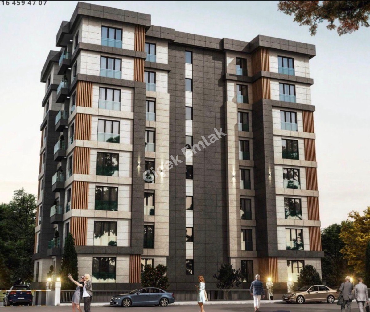 Akşemsettin'de İnşaatı Devam Eden Proje'de 3+1 Sıfır Satılık Daire