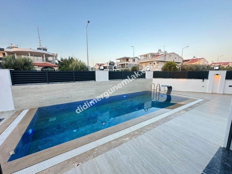  DİDİM EFELER MAHALLESİ’NDE ULTRA LÜKS 4+1 TAM MÜSTAKİL AYRI MUTFAK | AKILLI SİSTEM | HAVUZLU & OTOPARKLI KÖŞE BAŞI FIRSAT VİLLA 