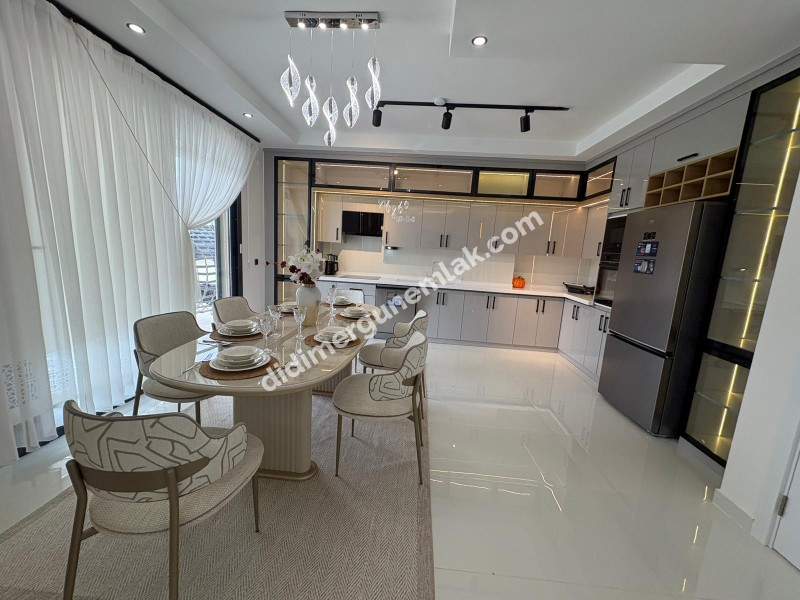 DİDİM EFELER MAHALLESİ’ NDE ULTRA LÜKS 4+1 | FULL EŞYALI | HAVUZLU | OTOMATİK PANJURLU  MÜSTAKİL  SATILIK VİLLA