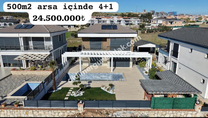 DİDİM EFELER MAHALLESİ’ NDE ULTRA LÜKS 4+1 | FULL EŞYALI | HAVUZLU | OTOMATİK PANJURLU  MÜSTAKİL  SATILIK VİLLA