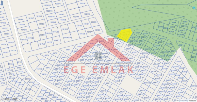Balova 1’de Köşe Parsel 454 m² Müstakil Tapulu Satılık Arsa
