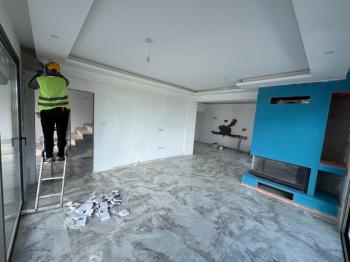 Lefkoşa Batıkent'de TÜRK KOÇANLI 3+1 Satılık İkiz Villa