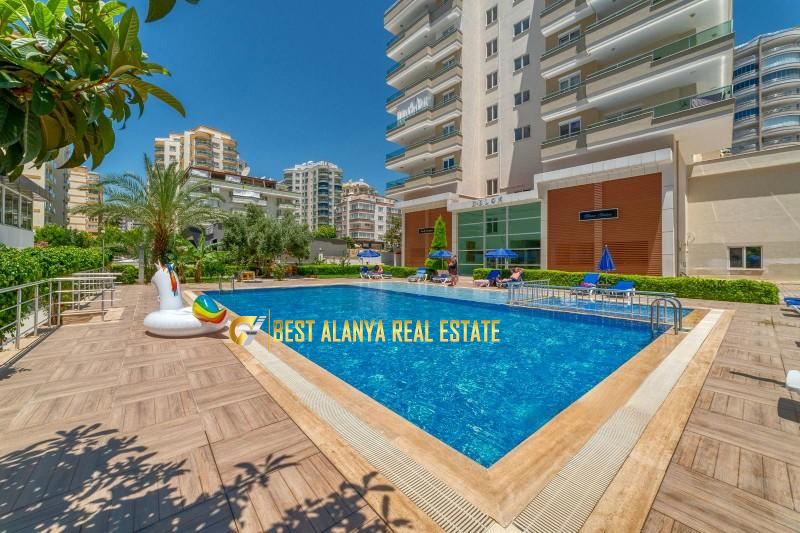 BLUE SHİNE RESİDENCE KİRALIK EŞYALI 1+1 DAİRE MAHMUTLAR ALANYA ANTALYA