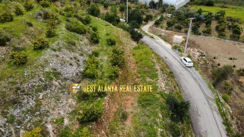 ALANYA ÖZVADİ KÖYÜ’NDE SATILIK TARLA