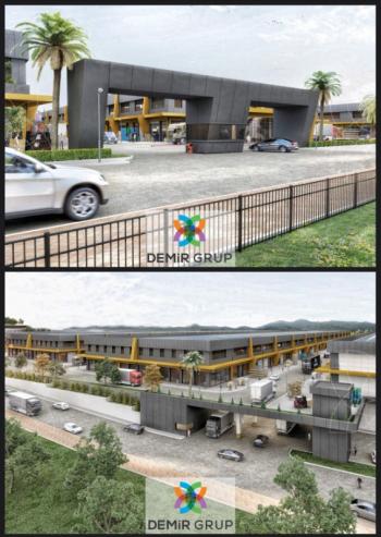 DEMİR EKOSAN SANAYİ SİTESİNDE AVM KONSEPTLİ CADDE CEPHELİ DÜKKAN