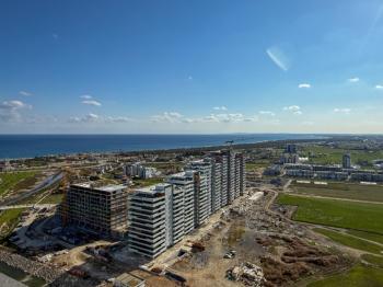 KKTC İskele'nin En İyi Projesi Grand Sapphire'de Deniz Manzarali Satılık 2+1 Daire