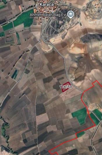 GÜVENAY - ÇORUM MERKEZ KARACA KÖYÜ 8.467 M2 SATILIK TARLA