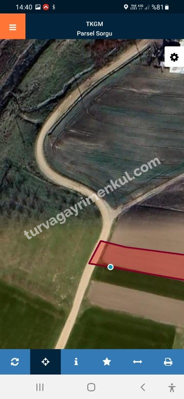 DEĞİRMENKÖYDE YATIRIMLIK 5700 M2 TARLA