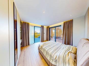 Girne Çatalköy'de Özel Yüzme Havuzlu, Geniş bahçeli, 4+1, Modern Tasarım lüks Satılık Villalar
