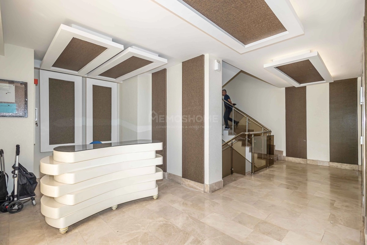 Alanya Merkez 1+1 Eşyalı Satılık
