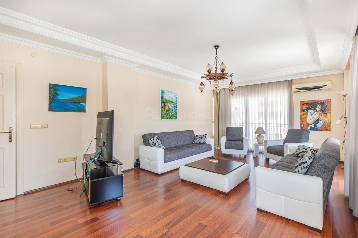 Center 3+1 Duplex Sea View Apartment