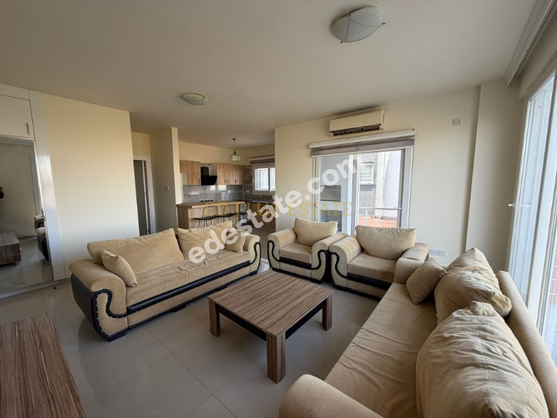 Lefkoşa Küçük Kaymaklı'da ZEMİN ÜSTÜ SATILIK 3+1 DAİRE
