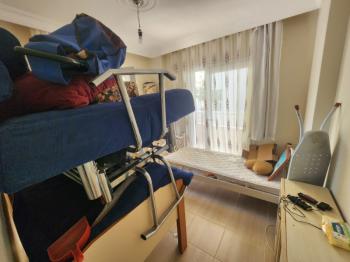 DİDİM ALTINKUM MAHALLESİ' NDE DENİZE YÜRÜME MESAFESİNDE 4 BALKONLU-PARK CEPHELİ  EŞYALI 2+1 SATILIK DAİRE