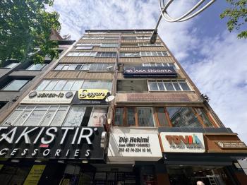 GÜVENAY -  ÇORUM GAZİ CADDESİ ÜZERİ KİRALIK 2+1 DAİRE & OFİS