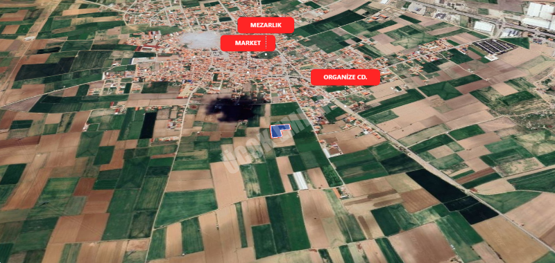 AFYON ÜÇOK EMLAKTAN SUSUZ - OSMANLI MEVKİNDE 5.000M² SATILIK TARLA 