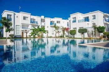 KKTC Girne Alsancak Denize Yürüyüş Mesafesinde Site İçerisinde Satılık 1+1 Loft Daire