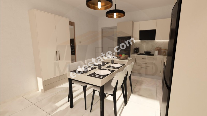 Lefkoşa K.Kaymaklı'da Satılık Sıfır 2+1 Daireler
