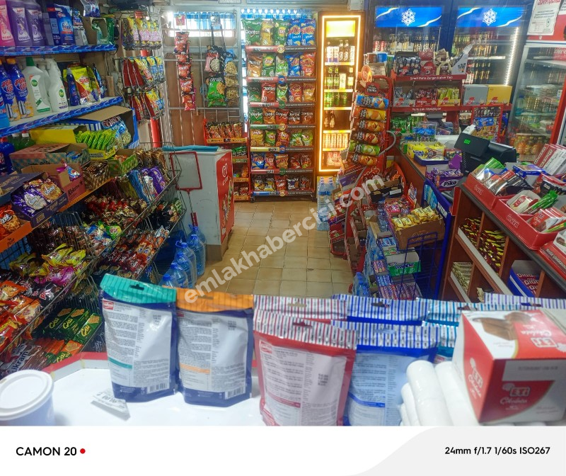 EMLAK HABERCİSİ 'NDEN MUDANYA MARİNA MEVKİİ DEVREN SATILIK FAAL MARKET